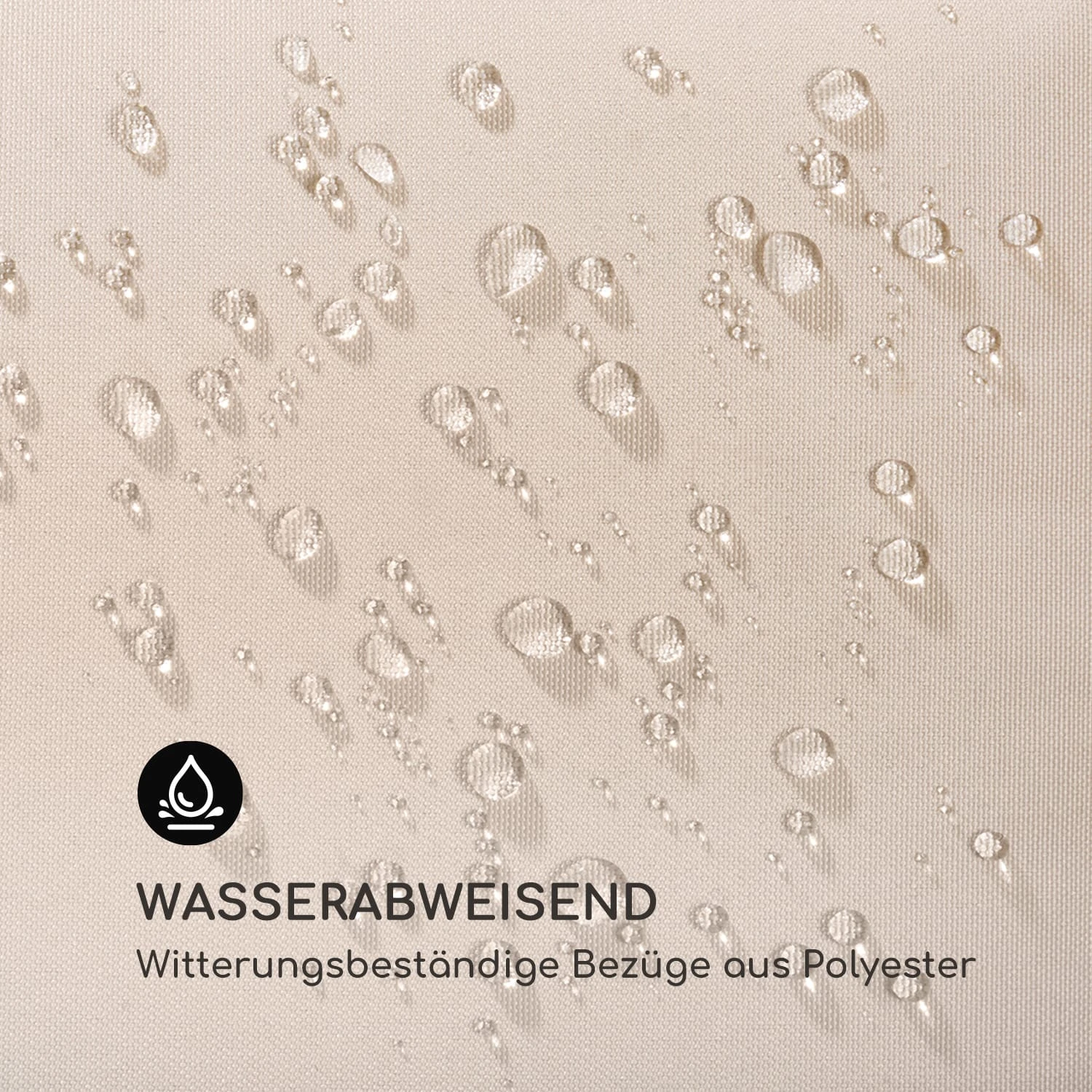 Maui Hollywoodschaukel 110 Cm 2-Sitzer Sonnensegel Polyester LĂ€rche - Image 8