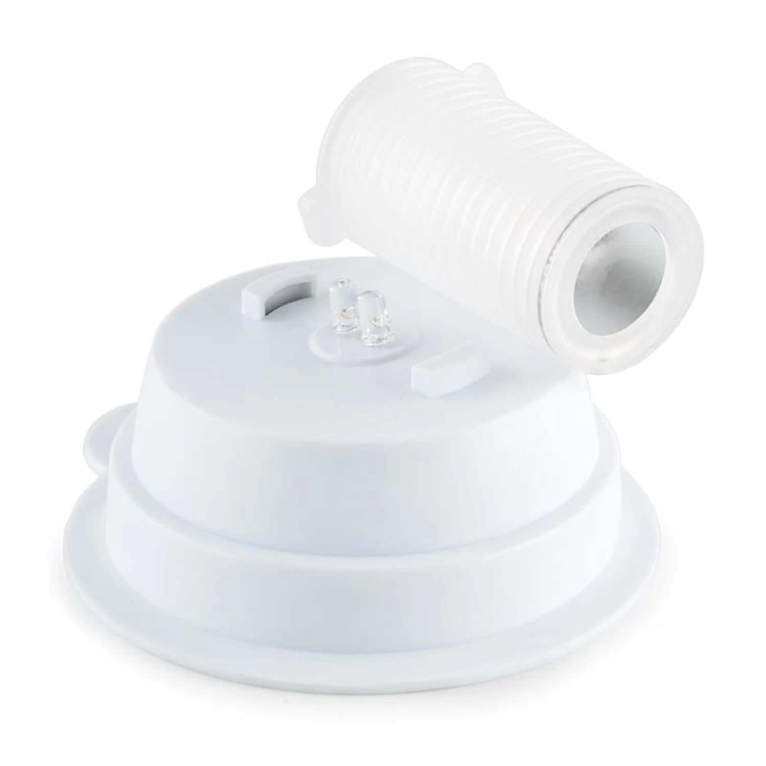 Wetterfrosch LED-Stimmungslicht Gelb/blau Einweckglas Solar Akku – Bild 4