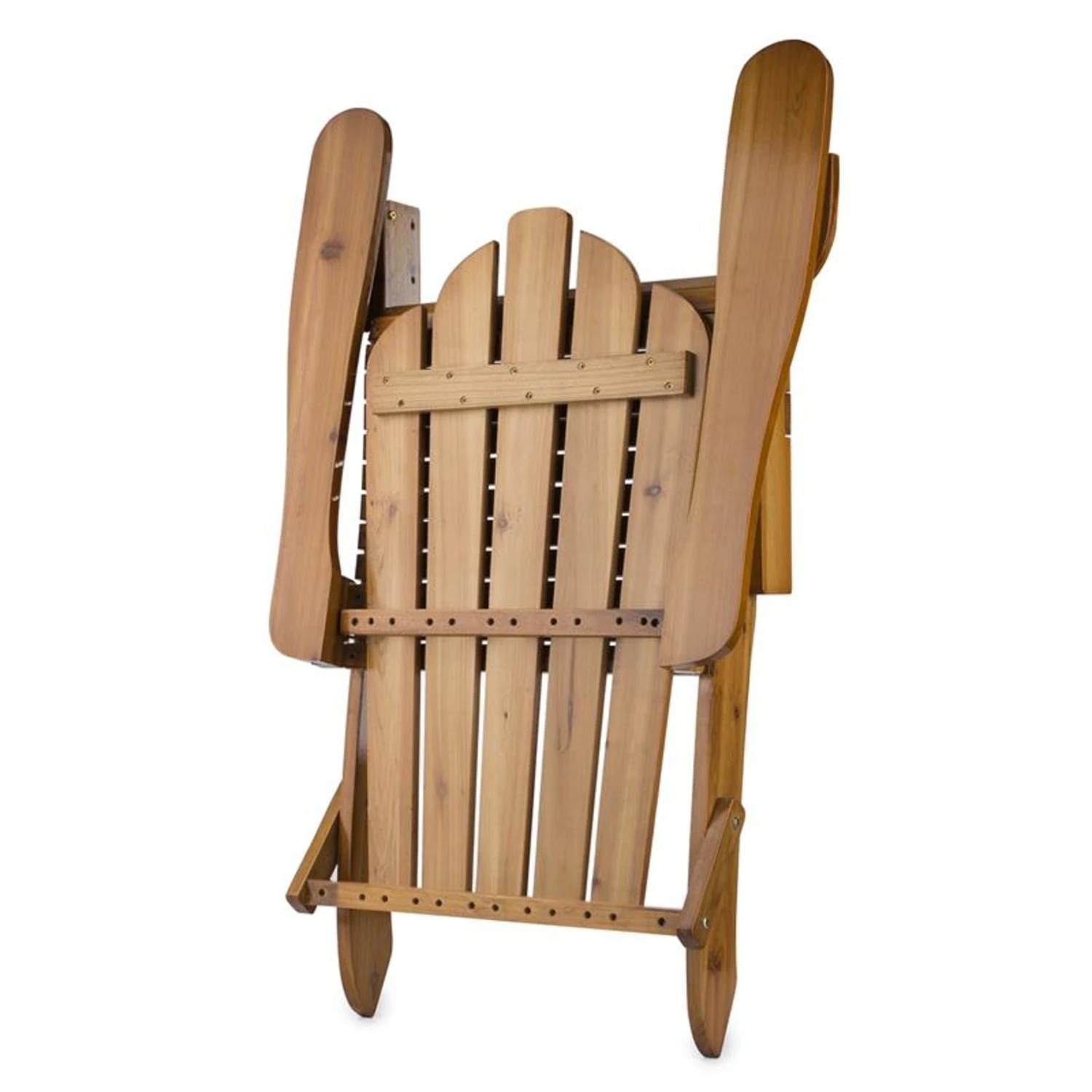 Vermont Gartenstuhl Adirondack-Stil Tannenholz 73x88x94 Klappbar Braun - Image 4