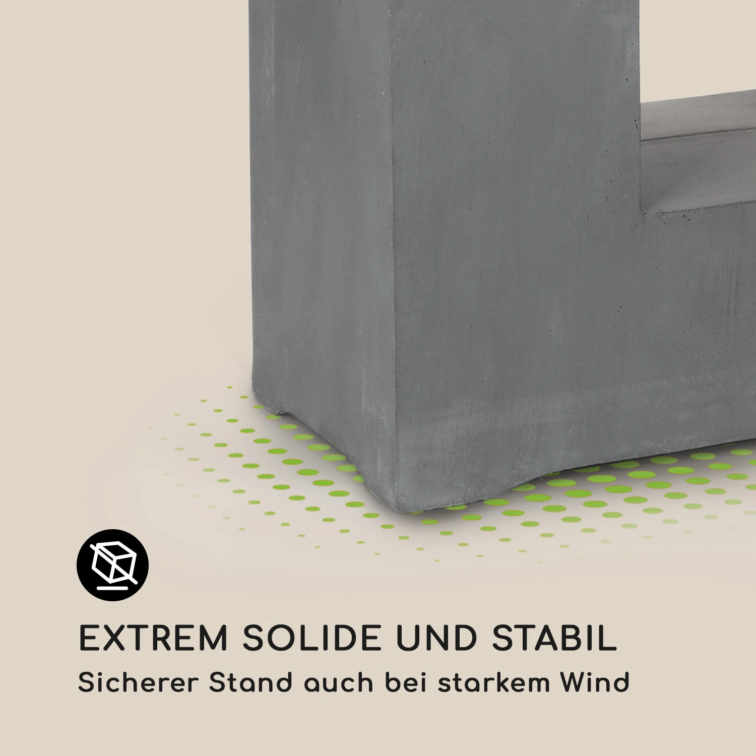 Airflor Pflanztopf 45 X 100 X 27 Cm Fiberglas In-/Outdoor Dunkelgrau – Bild 6