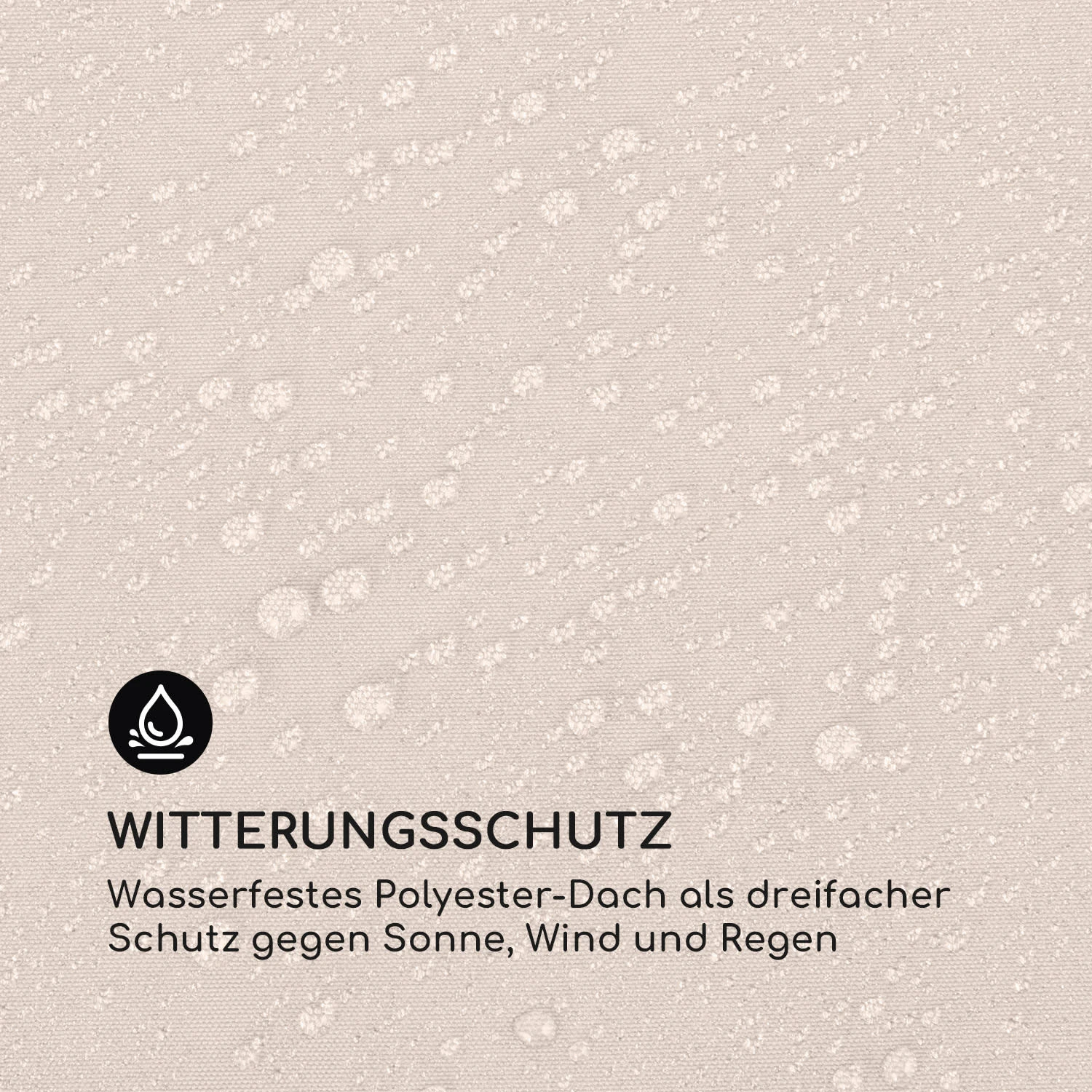 Pantheon Roof Ersatzdach 3 X 4 M Beige - Image 3