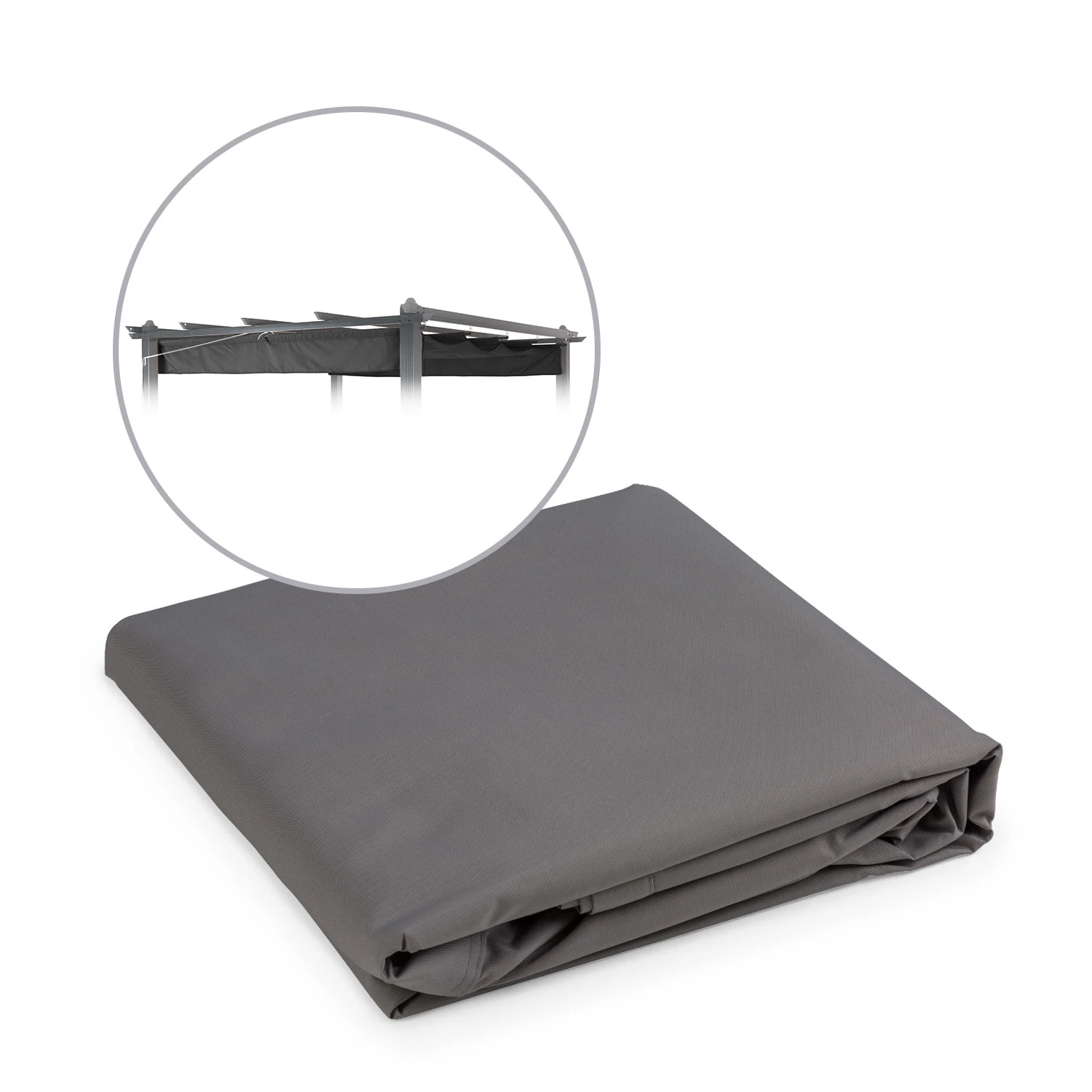 Pantheon Roof Ersatzdach 3 X 2,6 M Grau