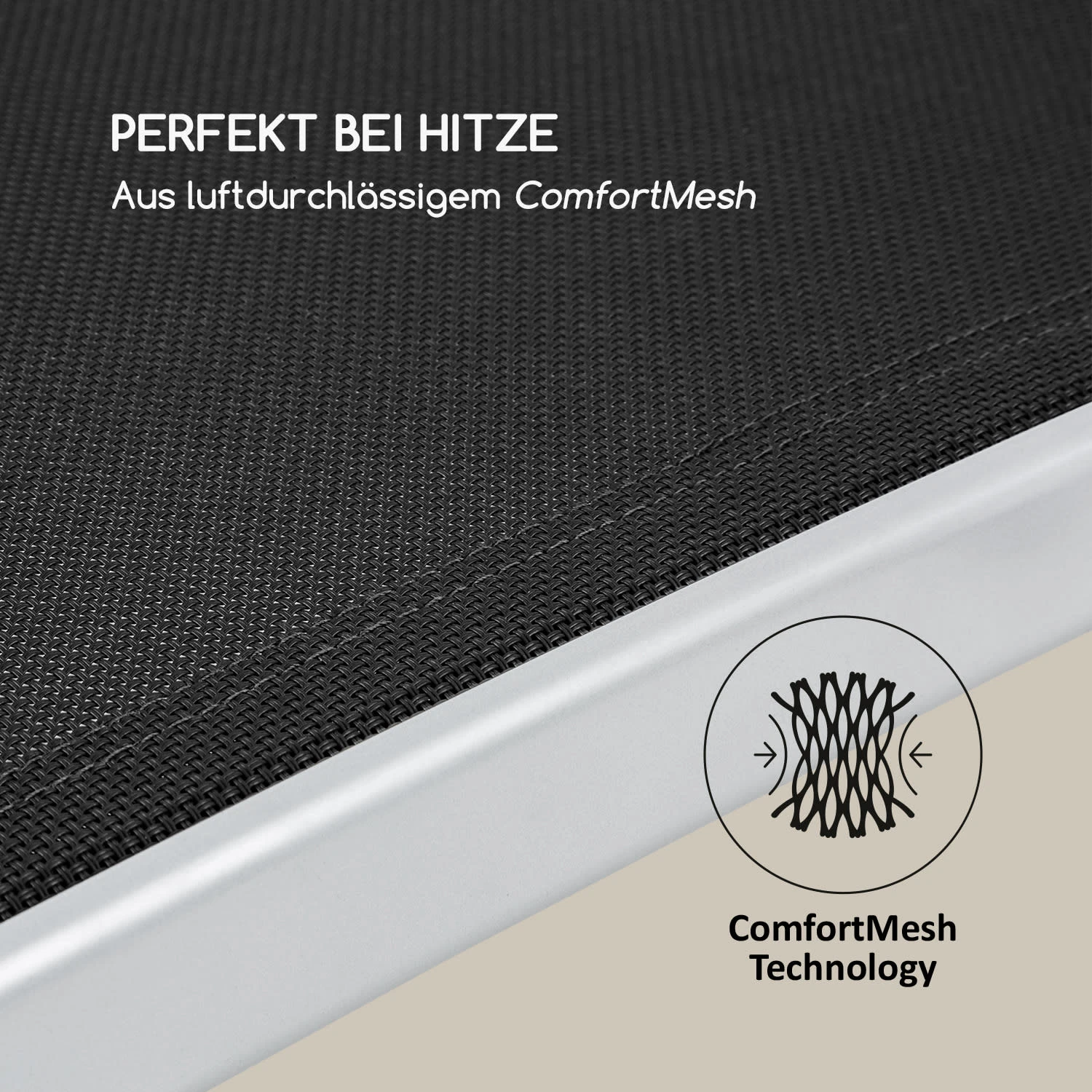 Sun Valley Sonnenliege Zusammenklappbar Kopfkissen Schwarz - Image 5