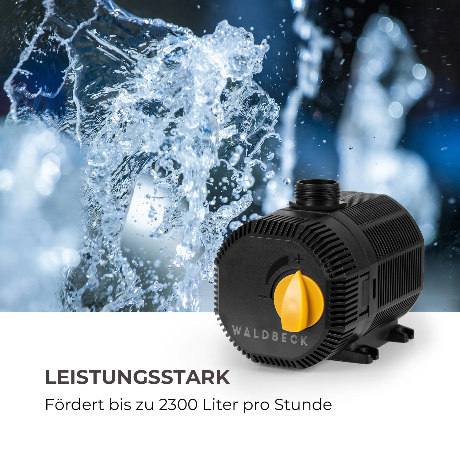 Nemesis T35 Teichpumpe 35W Leistung 2 M Förderhöhe 2300l/h Durchsatz - Image 3