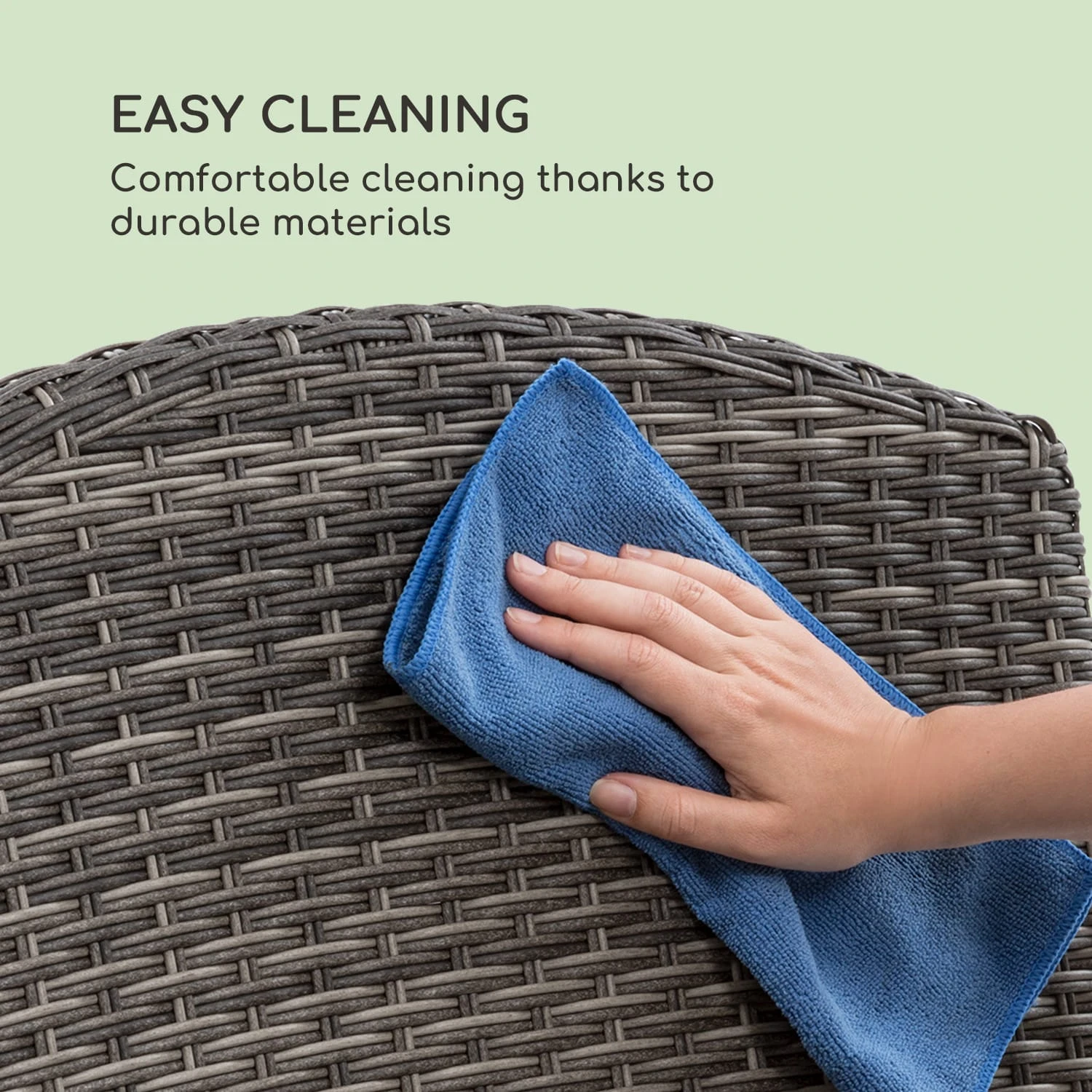 Comfort Siesta Sessel Verstellbare Rückenlehne Dunkelgrau - Image 4