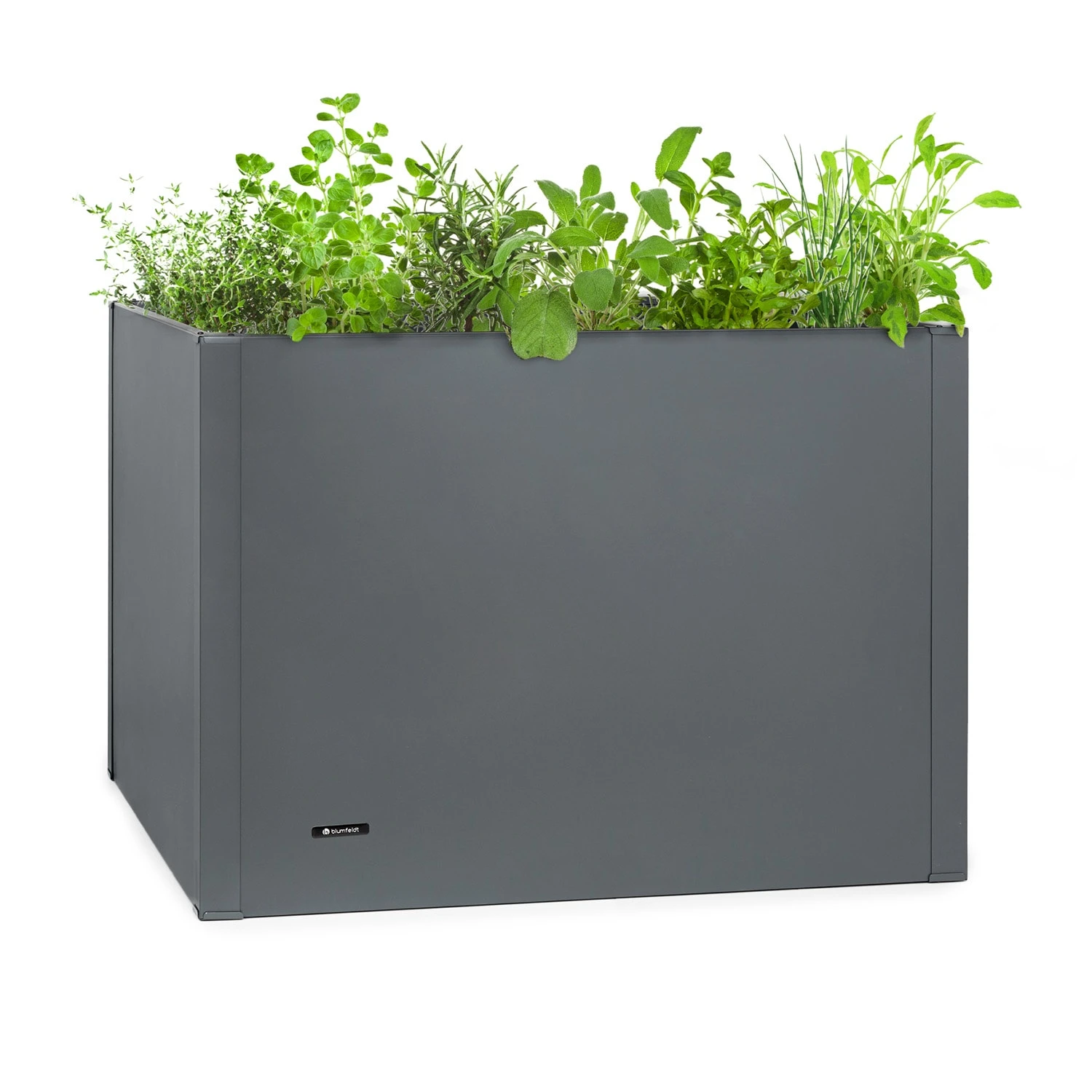 Highgrow Deluxe Hochbeet 100 X 76 X 100 Cm Verzinkter Stahl