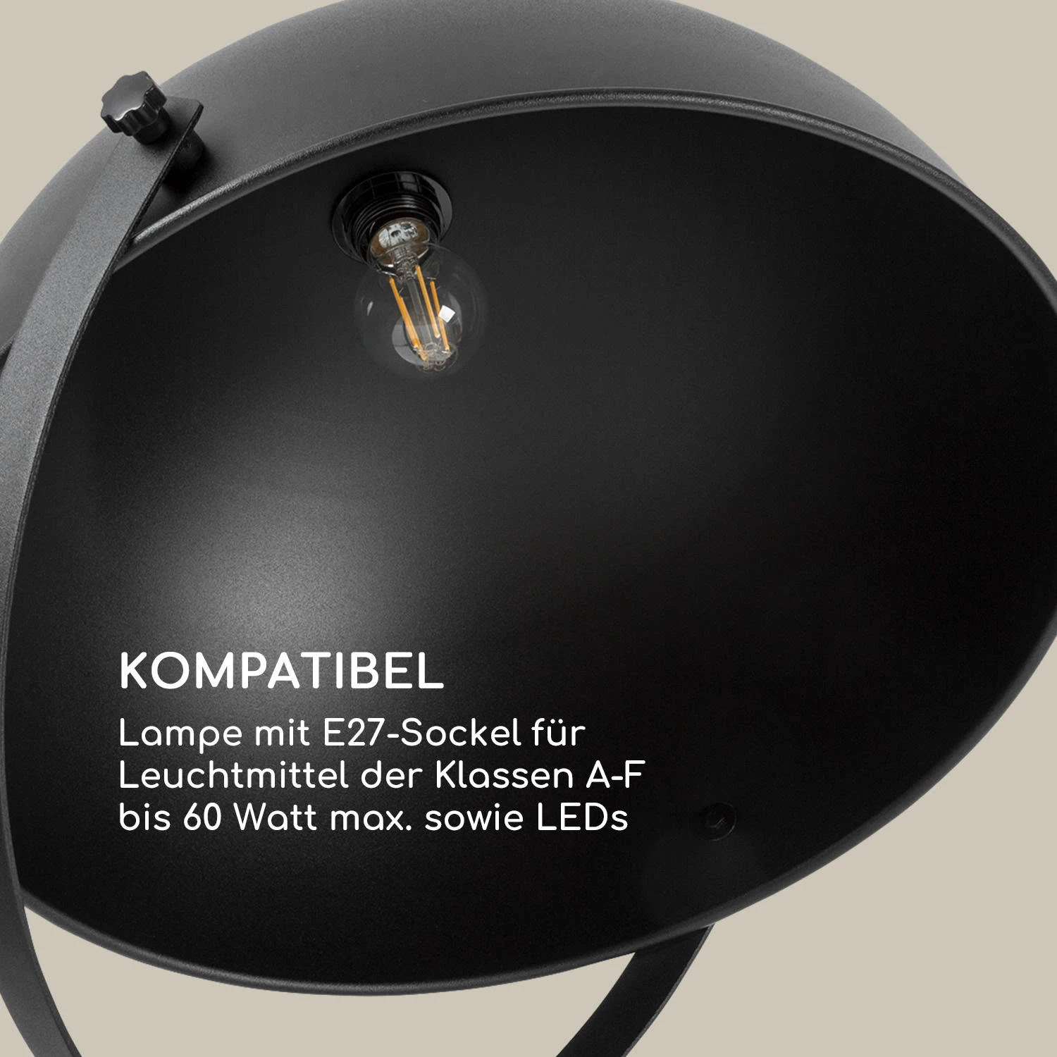 Big Benny Lampe IP23 E27 60W Max. – Bild 7