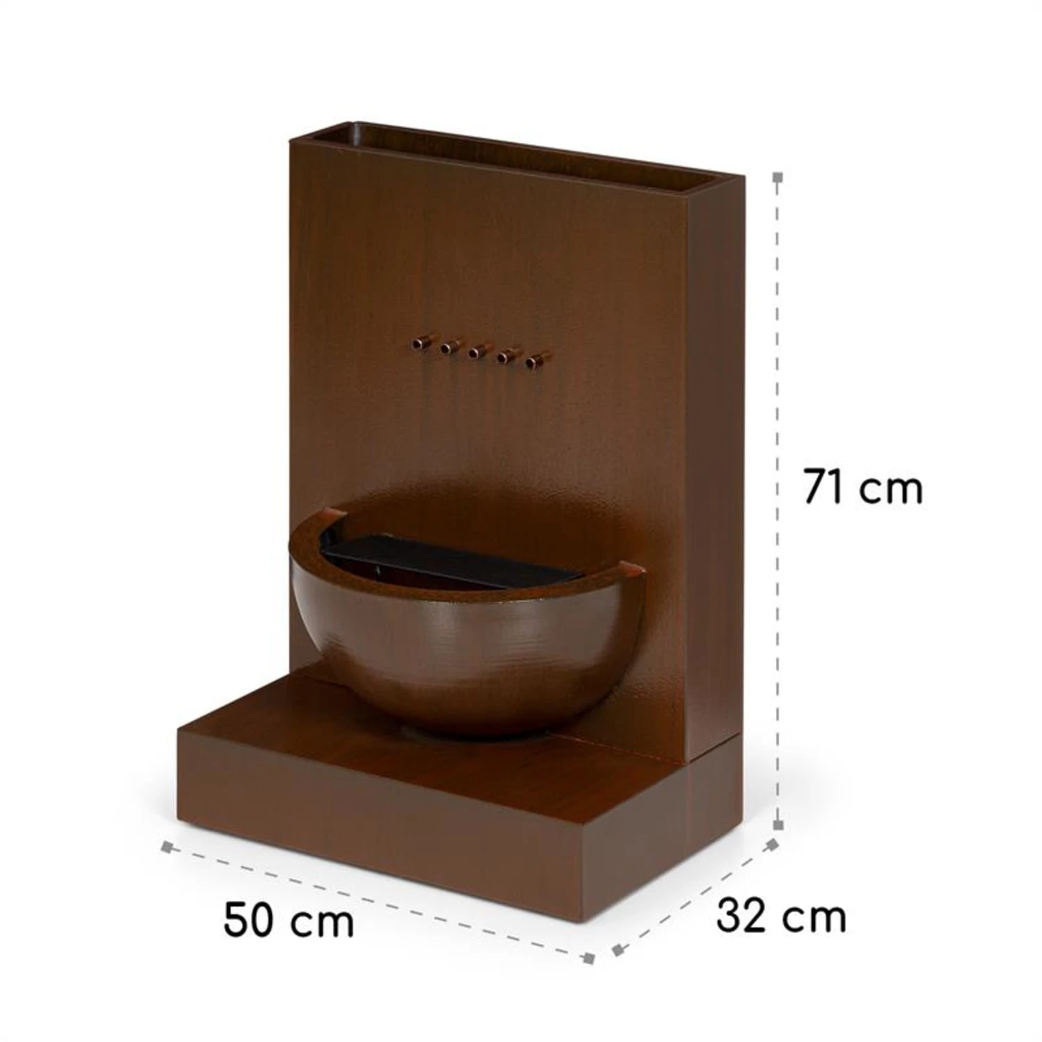 Windflower Gartenbrunnen Pflanzschale 11 W Indoor & Outdoor Verzinkt - Image 9