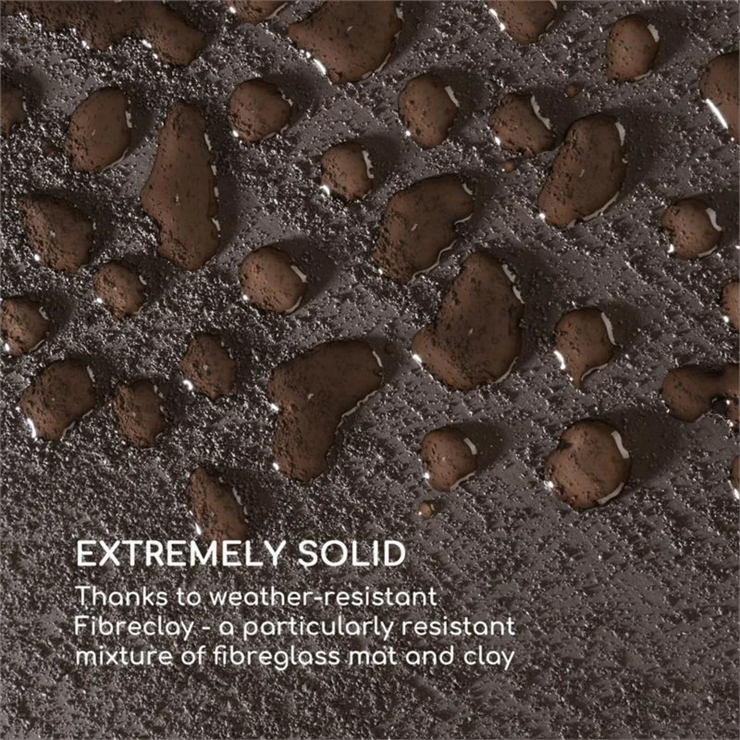 Solid Grow Rust Pflanzgefäß 80 X 38 X 38 Cm Fibreclay Rostfarben - Image 4