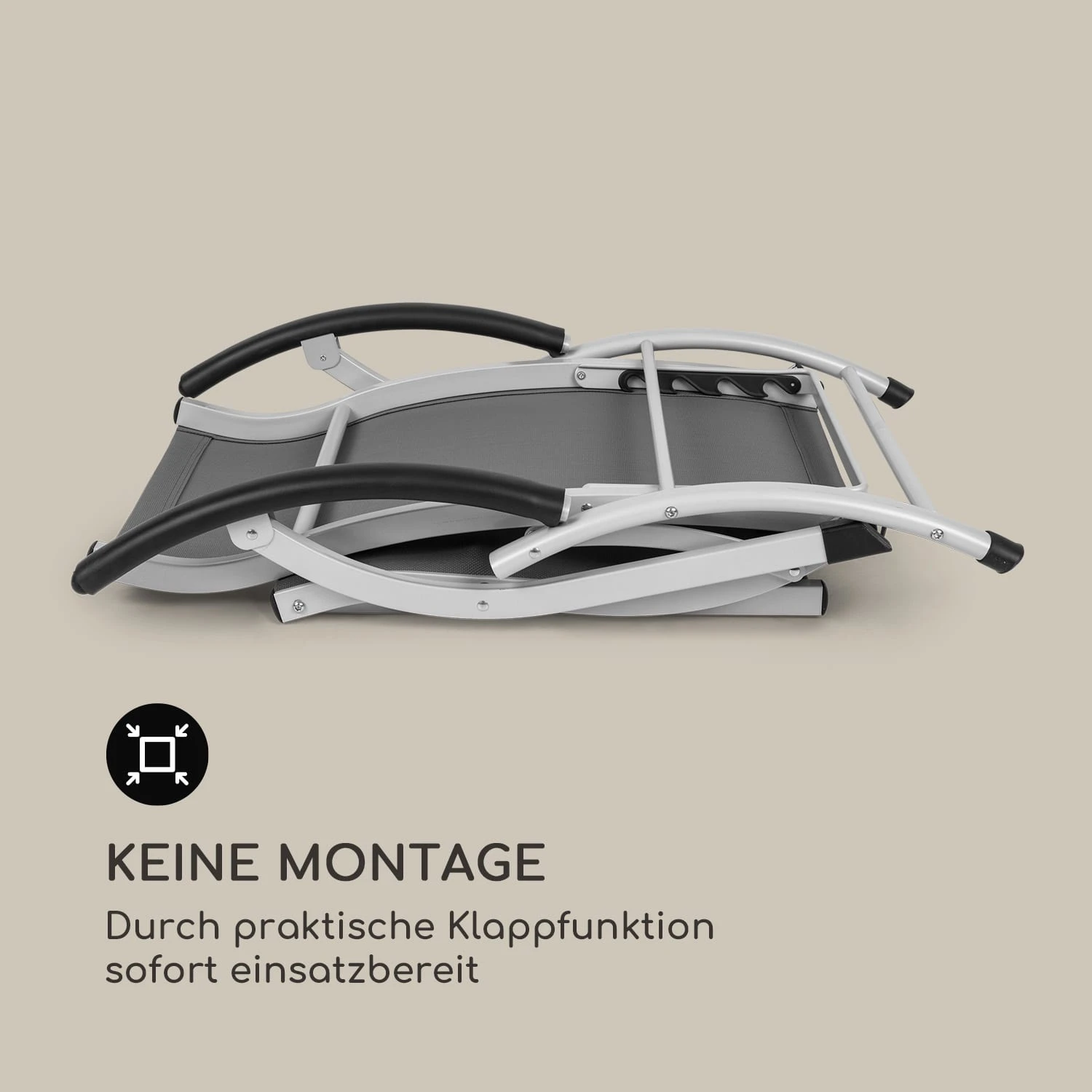 Sunnyvale Liegestuhl Mit Fußteil Aluminium 4-Stufen - Image 3