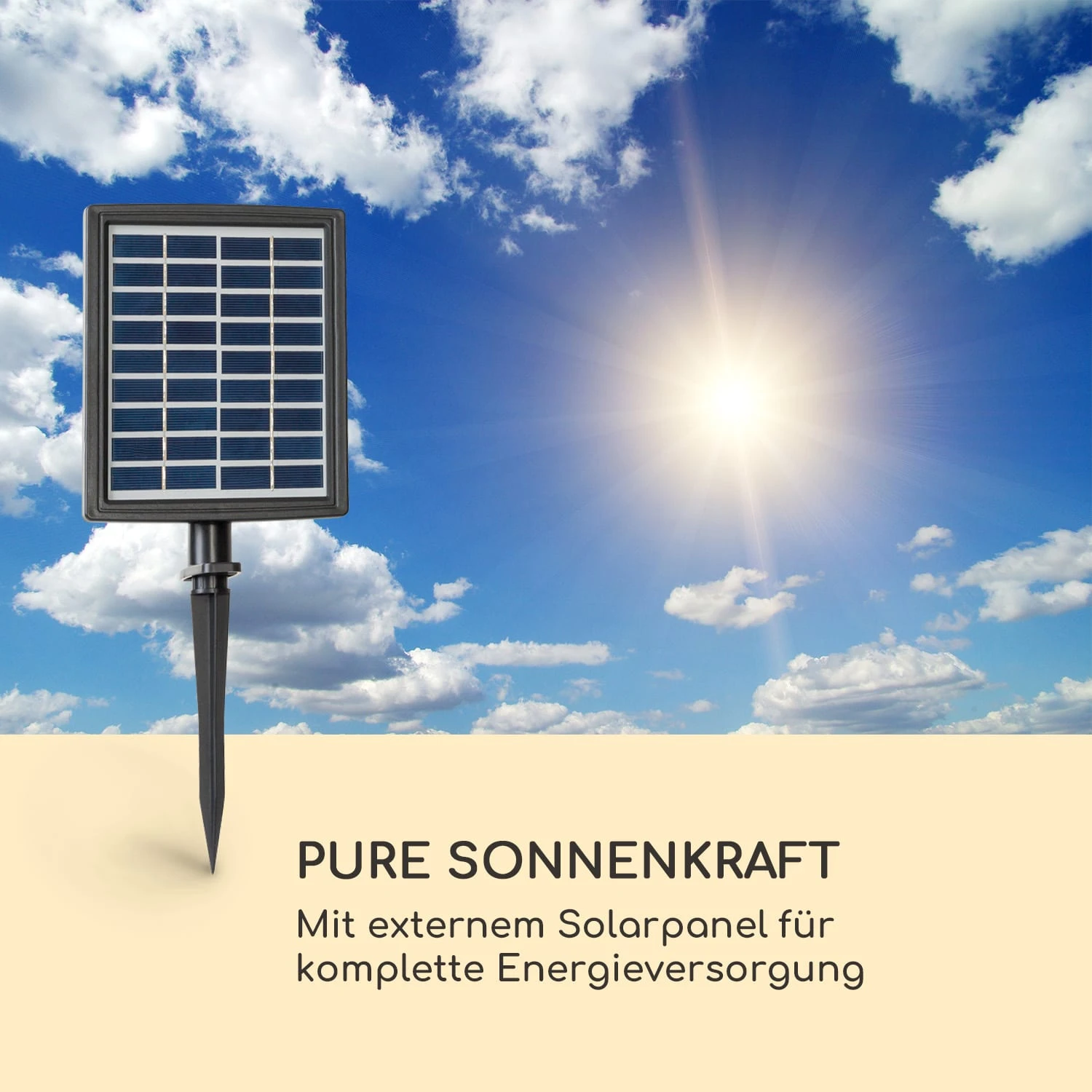 Mystic Tree Solarbrunnen LED-Beleuchtung Polyresin - Image 2