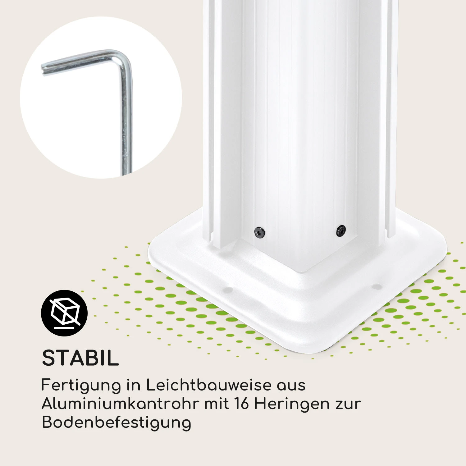 Pantheon Cortina Pavillon Mit Dach 3x6m 4 Seitenteile - Image 6