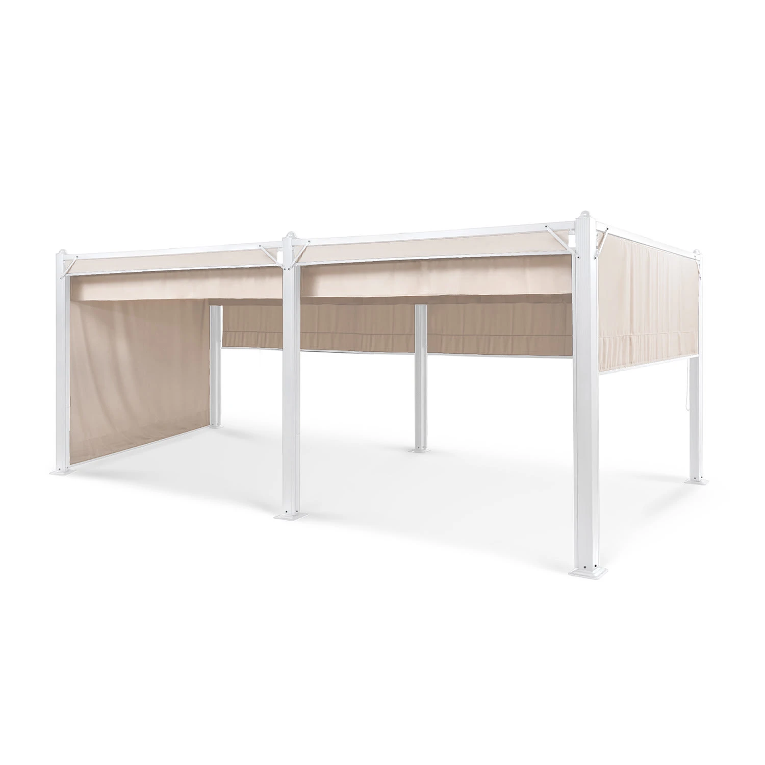 Pantheon Cortina Pavillon Mit Dach 3x6m 4 Seitenteile