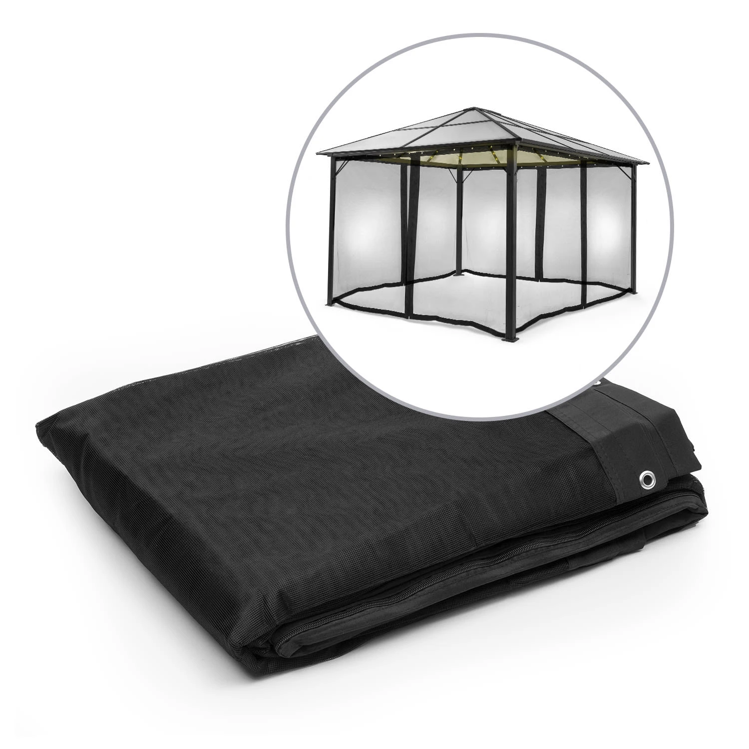 Pantheon Solid Sky Ambient Solar SeitenwÀnde 3x4m Moskito