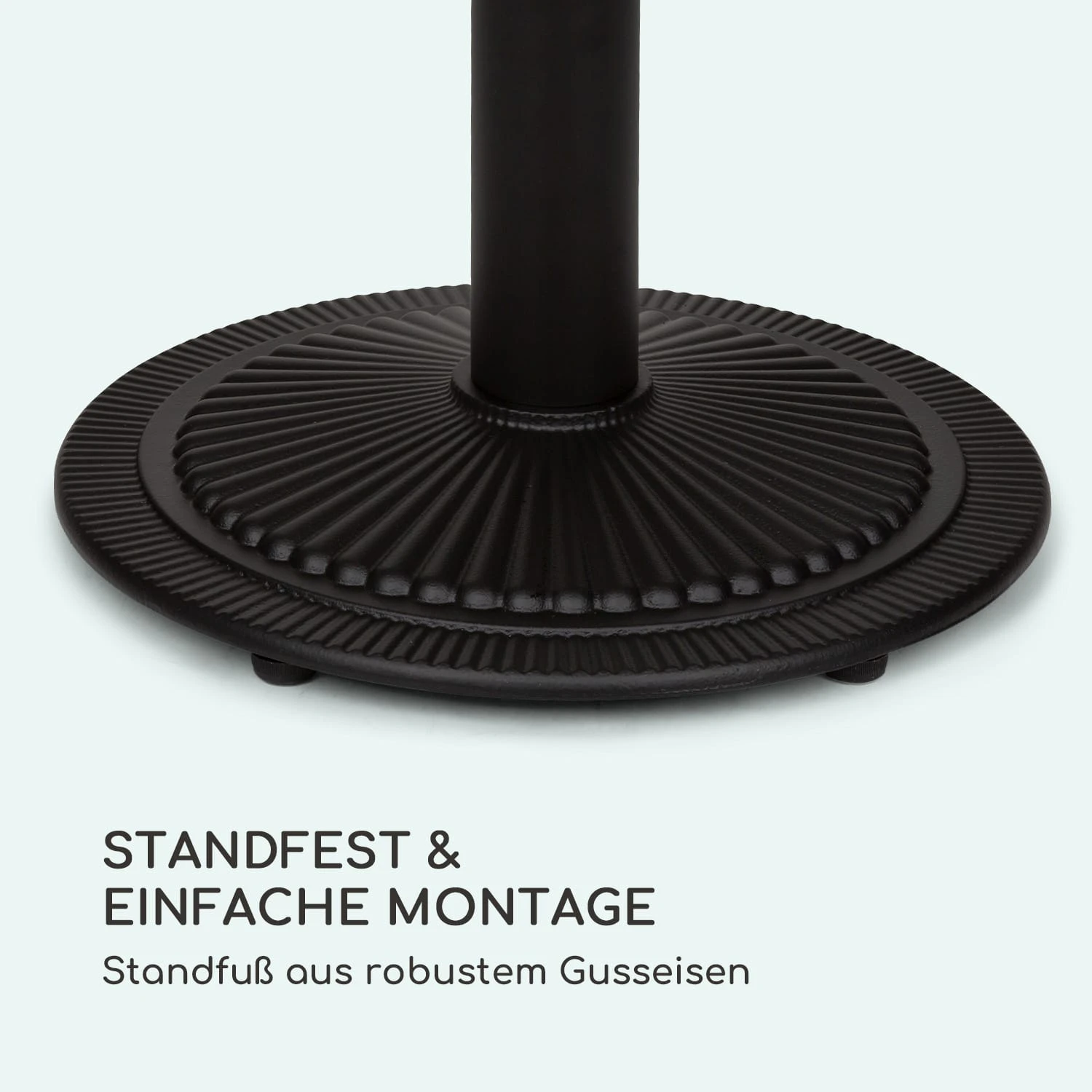 Patras Pearl Bistro-Tisch Jugendstil Marmor Ø 60 Cm H 75 Cm Gusseisern - Image 5