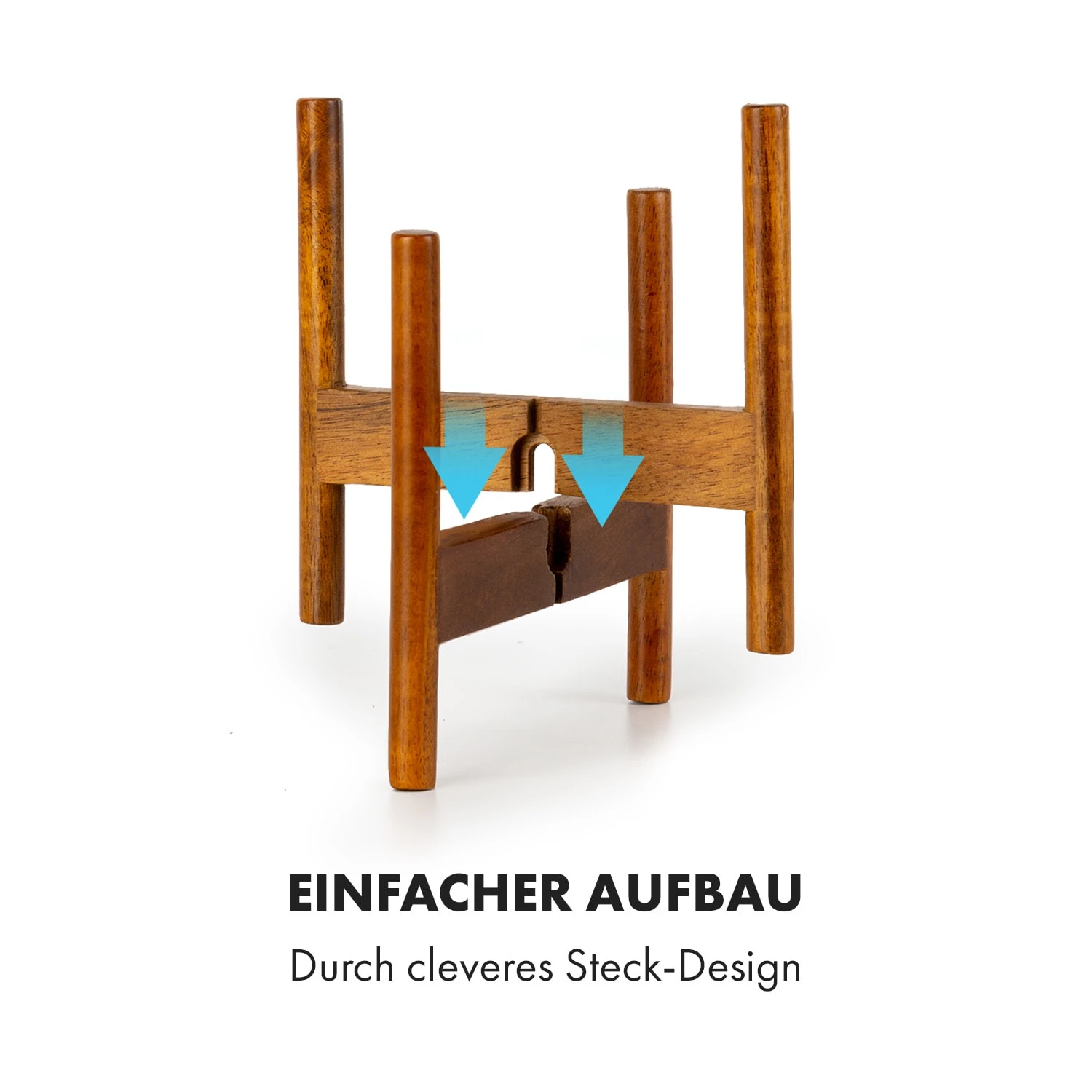 Thorn Blumentopf Mit Ständer 2er-Set 50er Jahre Stil - Image 3