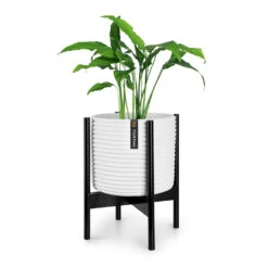 Zeist Pflanzenhalter 2 Höhen Kombinierbar Steck-Design Naturbelassen