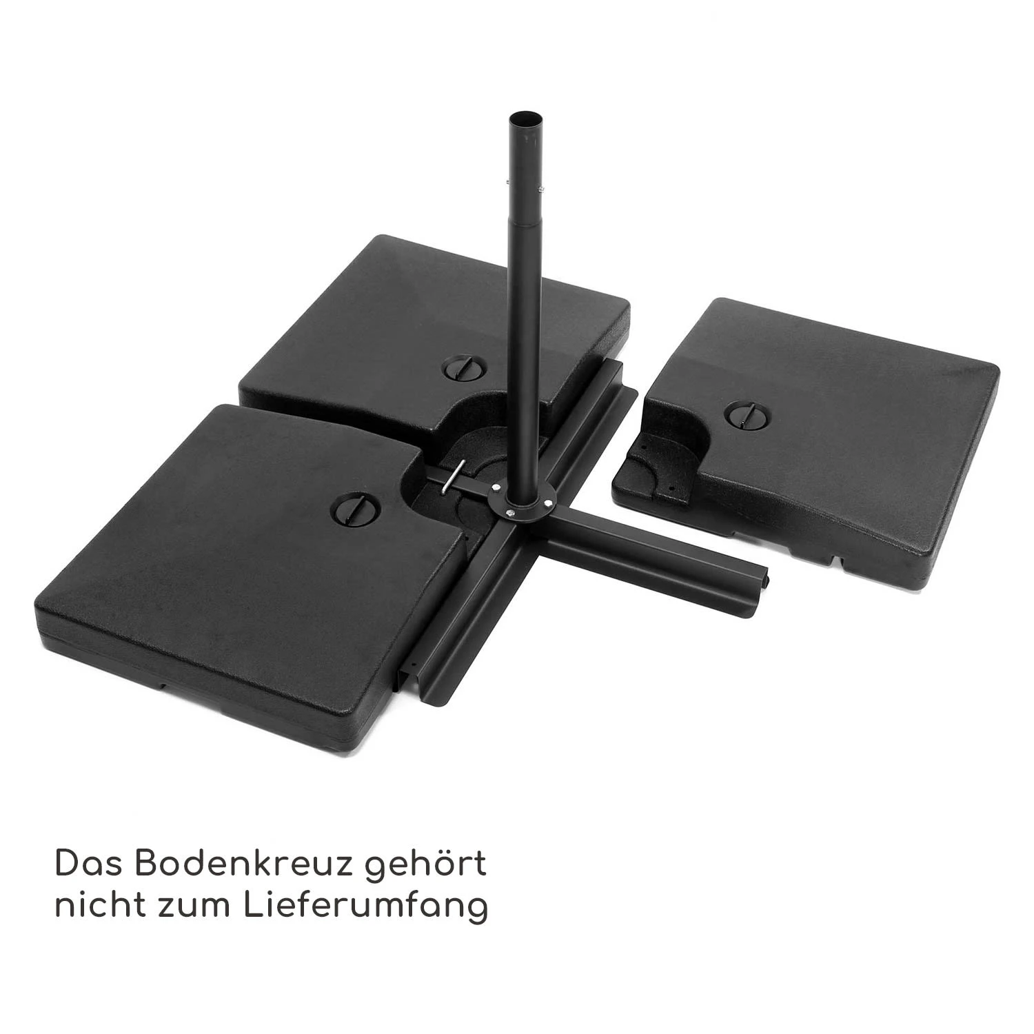 Limousin SonnenschirmstÀnder-Gewichte 140 Kg Leergewichte 4er-Set - Image 3