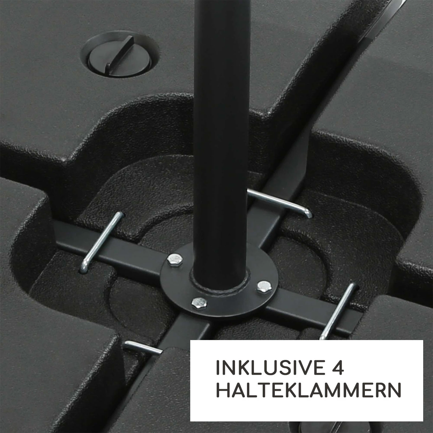 Limousin SonnenschirmstÀnder-Gewichte 140 Kg Leergewichte 4er-Set - Image 4