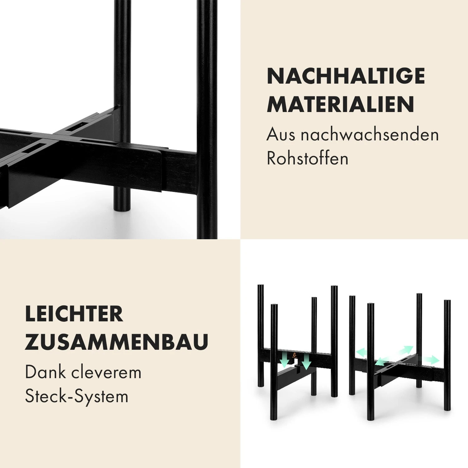 Deventer Pflanzenhalter Für Töpfe Von 20,3-30,5 Cm Ø 2 Höhen - Image 4