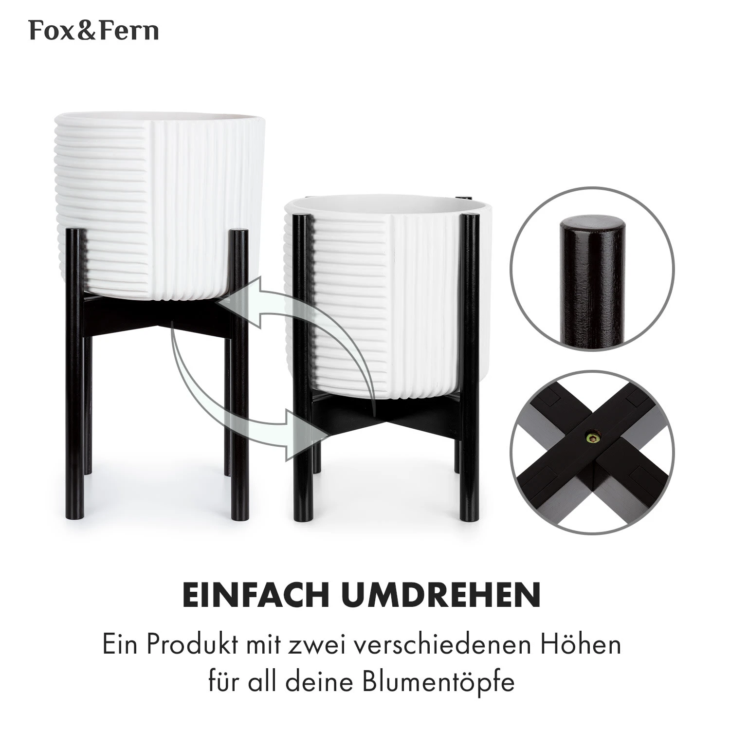 Deventer Pflanzenhalter Für Töpfe Von 20,3-30,5 Cm Ø 2 Höhen - Image 5