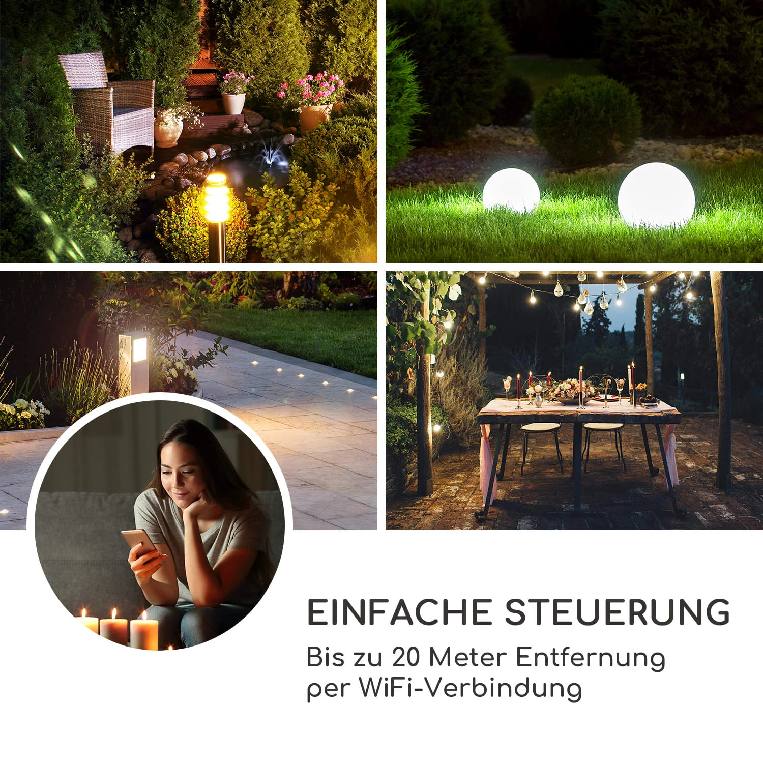 Power Tree Smart Gartensteckdose WiFi-Steuerung 3680 Watt IP44 - Image 4