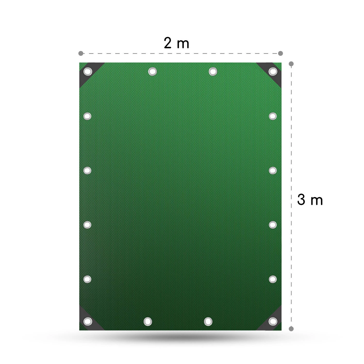 Aegis Gewebeplane Allzweckplane Kunststoff Verstärkte Ecken Seil – Bild 6