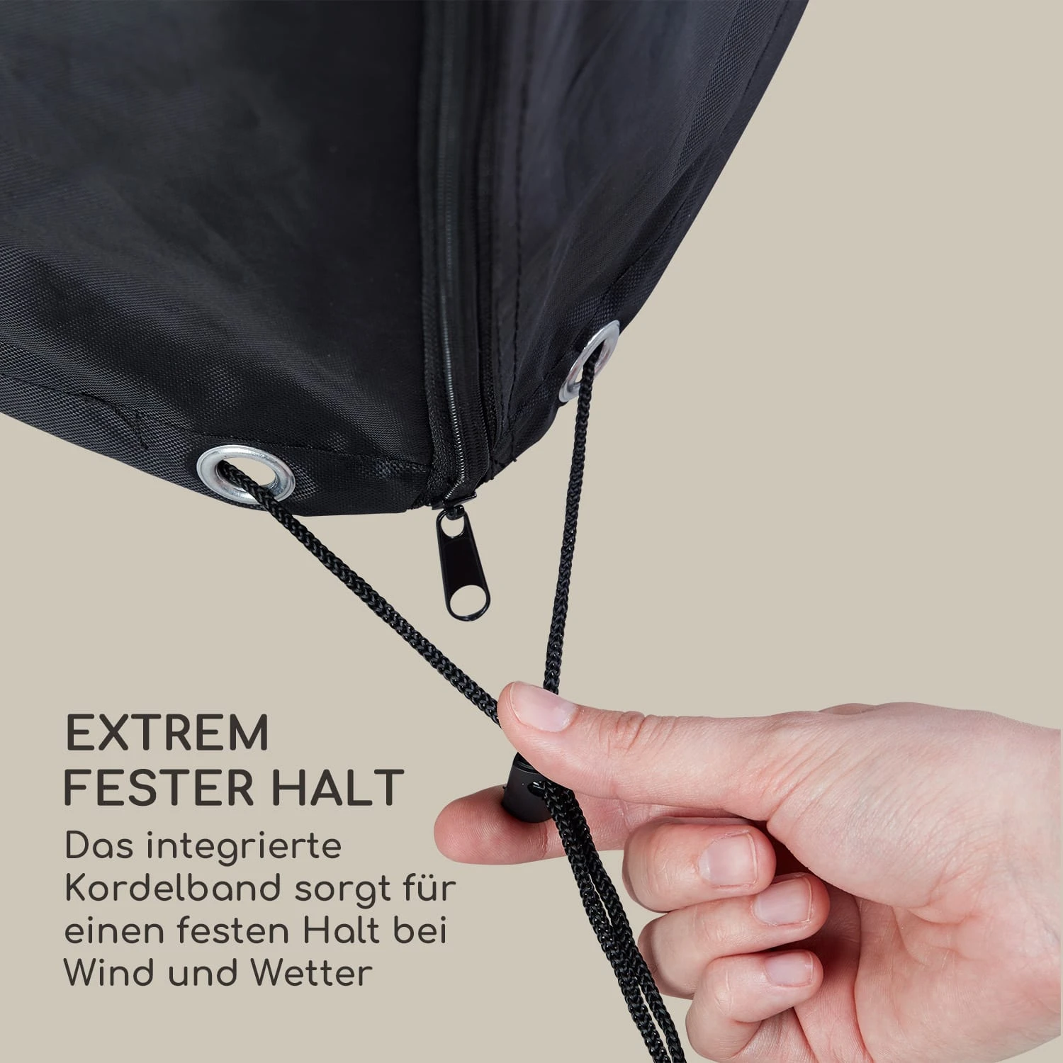 Grandeur Schutzhülle Für Strandkorb Extra Wasserabweisend UV-beständig Polyester - Image 5